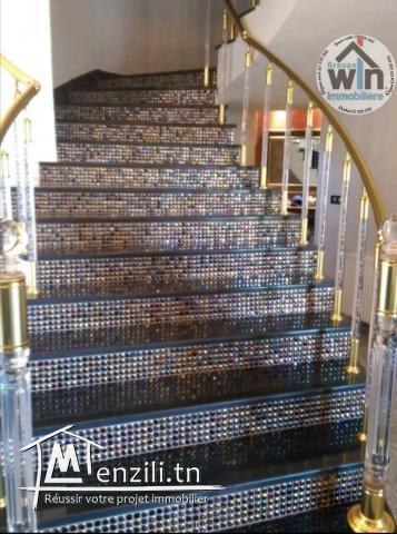 VENTE SOMPTUEUSE VILLA A KANTAOUI * pieds dans l'eau