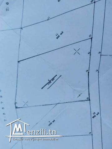 A Vendre terrain de 850m² à Chotrana 3