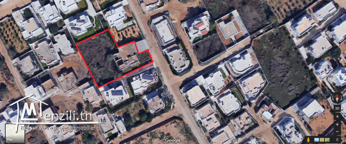 Terrain a vendre sfax route mahdia 4,5 km zanket loulou