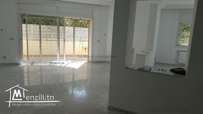 A Louer un rdc s3 avec jardin au Jardin de Carthage