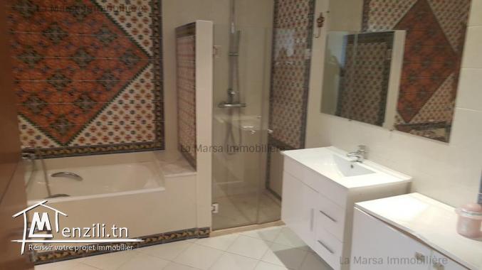 A Louer un rdc s3 avec jardin au Jardin de Carthage