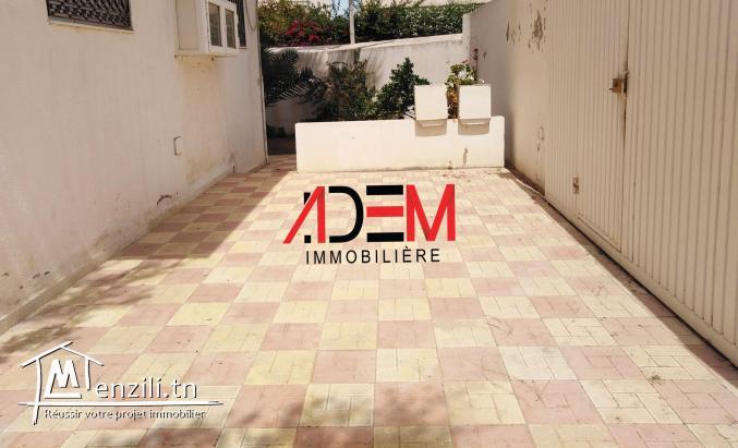 Etage de villa de type S2 avec grande terrasse