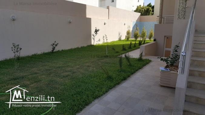 A Louer une villa s6 avec piscine et jardin au Jardin de Carthage
