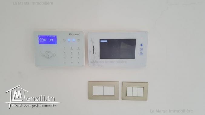 A Louer une villa s6 avec piscine et jardin au Jardin de Carthage