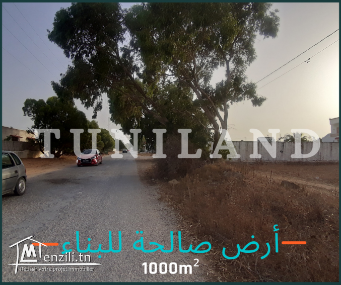 أرض صالحة للبناء للبيع بكركوان - قليبية / 20345019