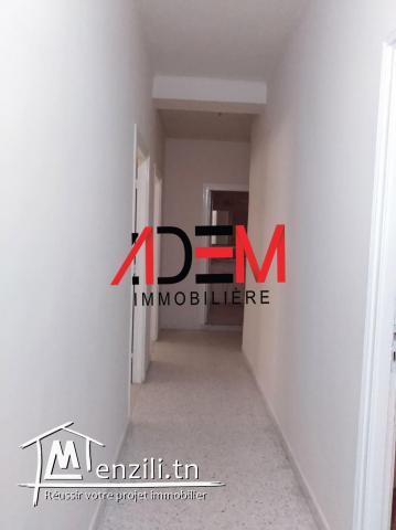 Spacieux appartement de type S3 à cité Riath