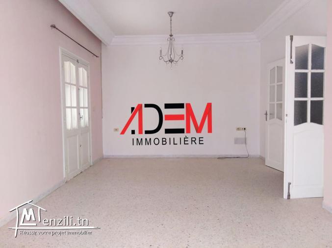 Spacieux appartement de type S3 à cité Riath