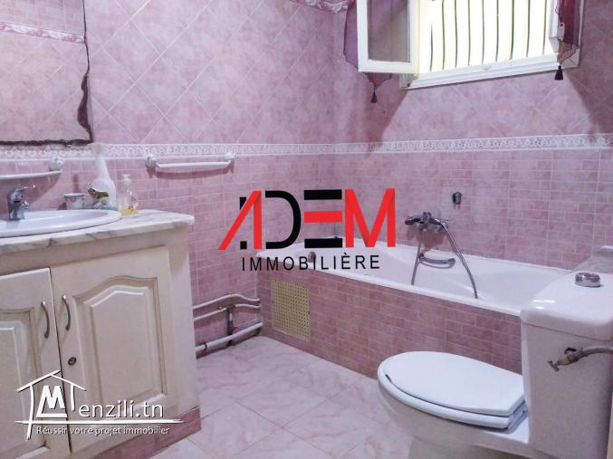 Spacieux appartement de type S3 à cité Riath