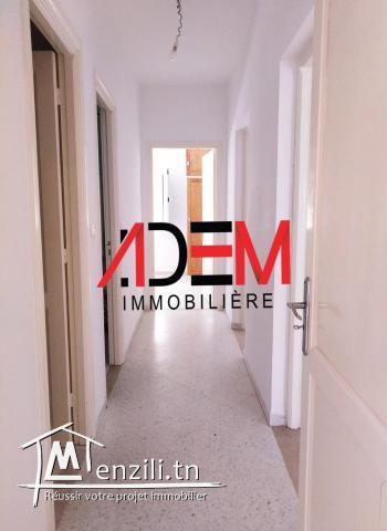 Spacieux réez de chaussé d'une villa de type S3