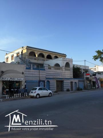 Location villa pour étudiants proche commerces Tunisie Telecom.