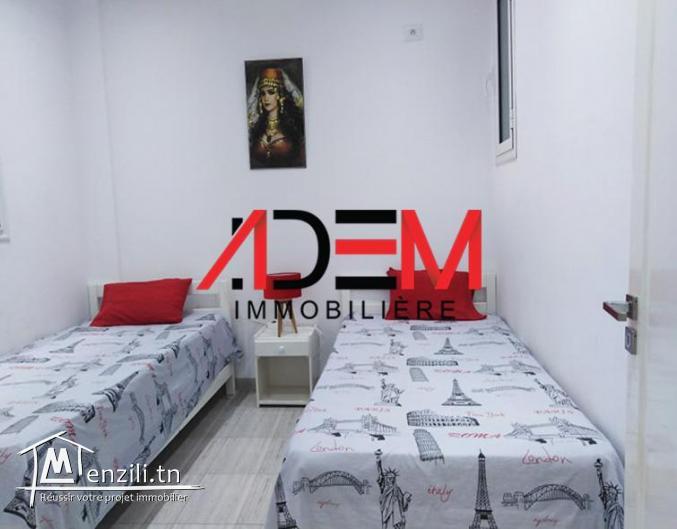 Appartement de type S2 richement meublé de type S2