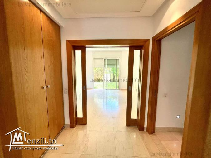 A Louer triplex s3 avec jardin à 10min du lycée Français, La Marsa