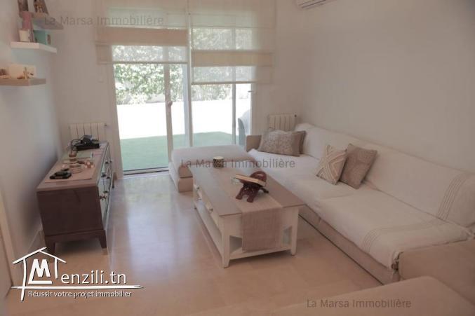 A Vendre villa s5 avec piscine et jardin à La Marsa