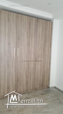 A Louer appartement s2 avec jardin à Gammarth