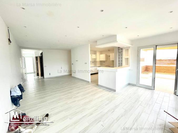 A Louer luxueux appartement s2 à Sidi Daoued, La Marsa