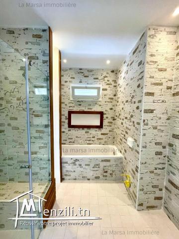 A Louer luxueux appartement s2 à Sidi Daoued, La Marsa