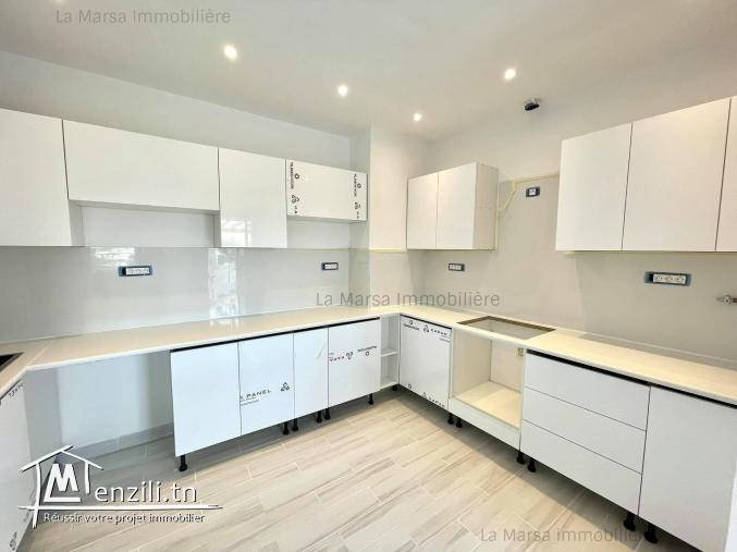 A Louer luxueux appartement s2 à Sidi Daoued, La Marsa