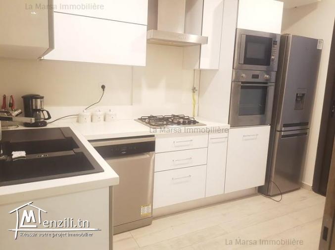 A Louer appartement s2 meublé à Sidi Daoued, La Marsa
