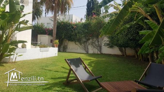 A Vendre villa s3 avec jardin à Sidi Daoued, La Marsa