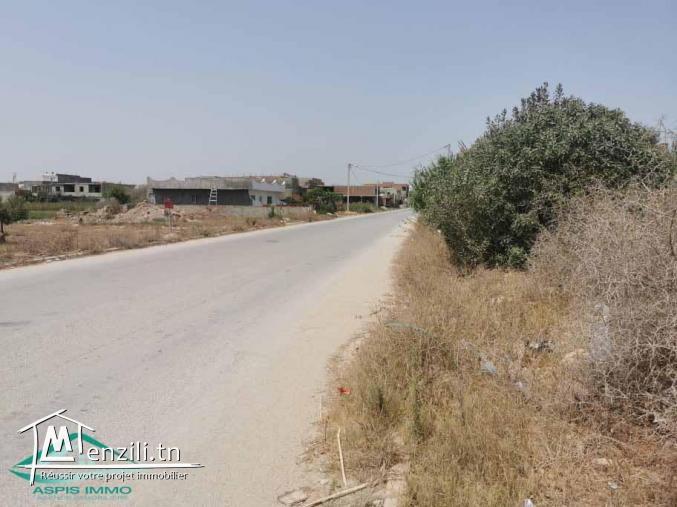 VT638:Terrain d’habitation 250 m² à cité mirdès 2 Kelibia