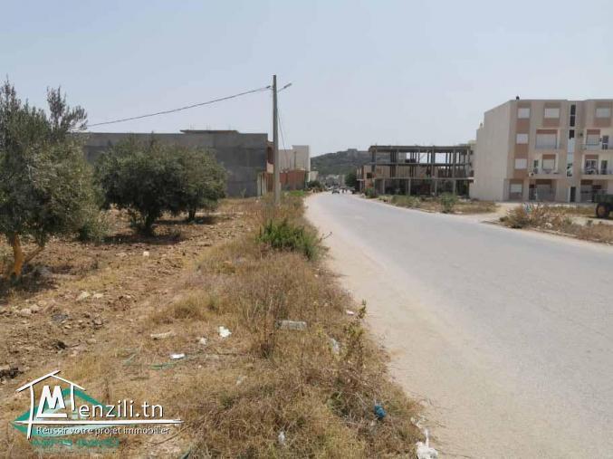 VT638:Terrain d’habitation 250 m² à cité mirdès 2 Kelibia