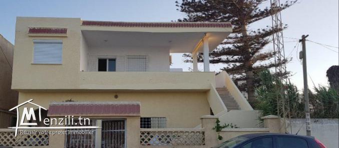 Etage de villa vue sur mer