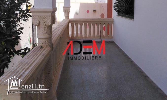 Spacieux RDC de type S3 à Chatt Meriem