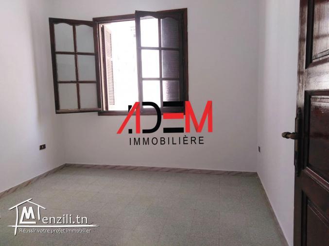 Spacieux RDC de type S3 à Chatt Meriem