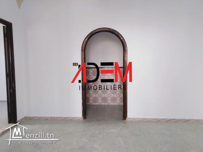 Spacieux RDC de type S3 à Chatt Meriem