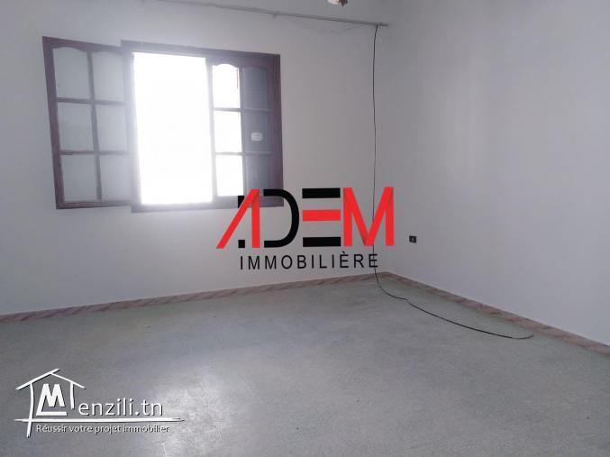 Spacieux RDC de type S3 à Chatt Meriem