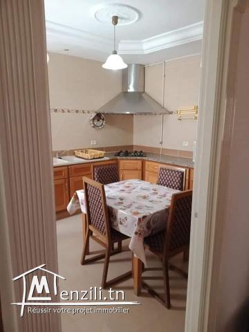 s+2 meublé haut standing à hamamet