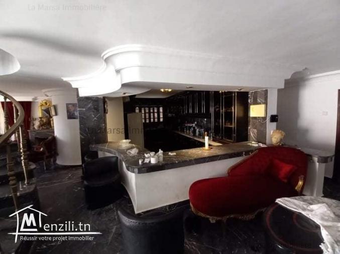 A Vendre villa s4 vue mer à Carthage