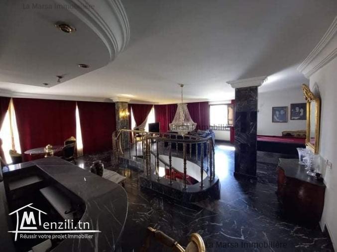 A Vendre villa s4 vue mer à Carthage