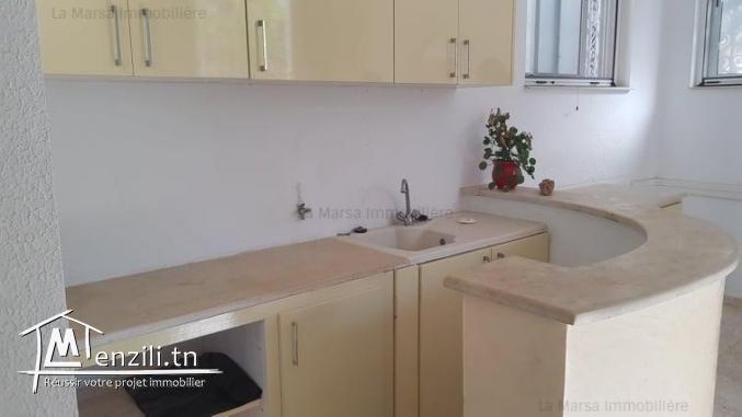A Louer appartement s1 à Gammarth Supérieur