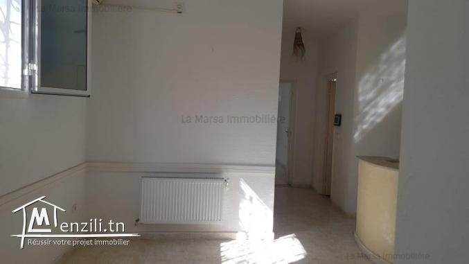 A Louer appartement s1 à Gammarth Supérieur