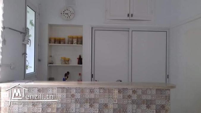 Marsa ville location rdc villa meublé