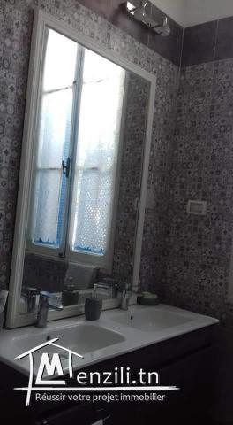 Marsa ville location rdc villa meublé