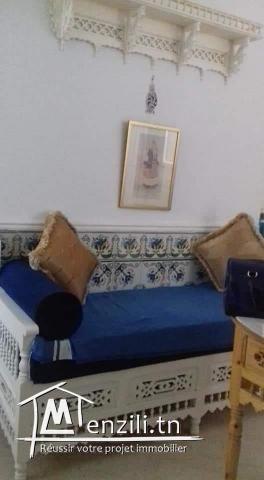 Marsa ville location rdc villa meublé