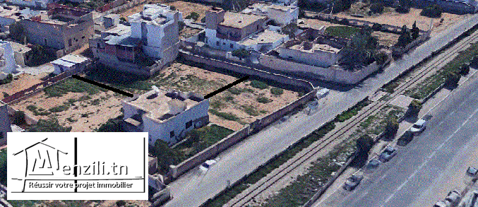 Terrain Rte de Tunis km 4 deuxième position
