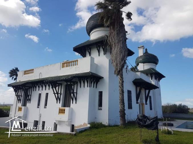 château de 1897 avec 43 hectares d'oliviers irrigués