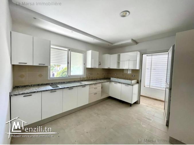 A Louer appartement s3 neuf à La Marsa