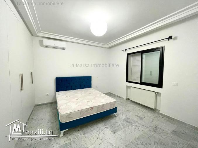 A Louer appartement s2 meublé à Marsa Saf-Saf