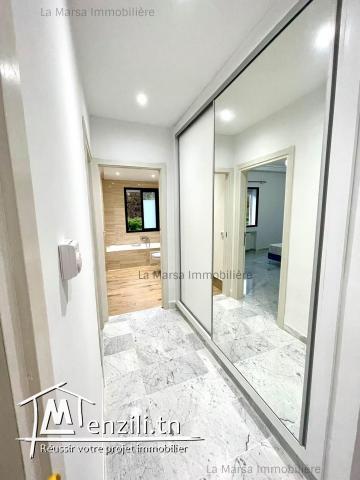 A Louer appartement s2 meublé à Marsa Saf-Saf