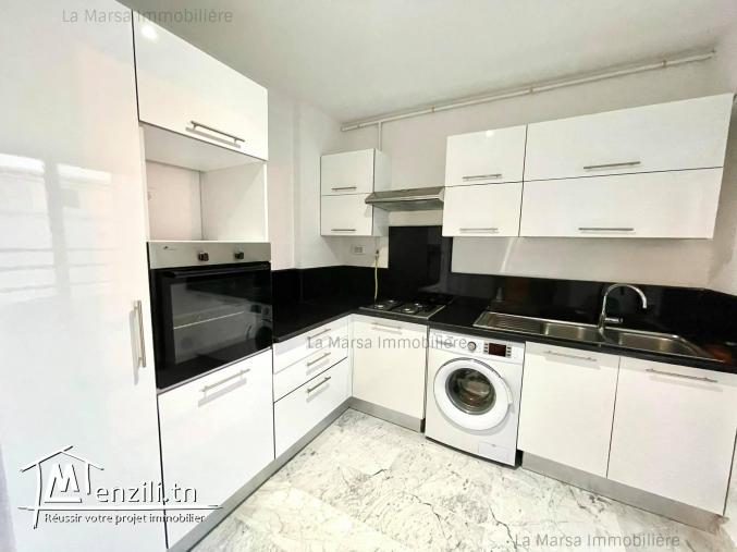 A Louer appartement s2 meublé à Marsa Saf-Saf