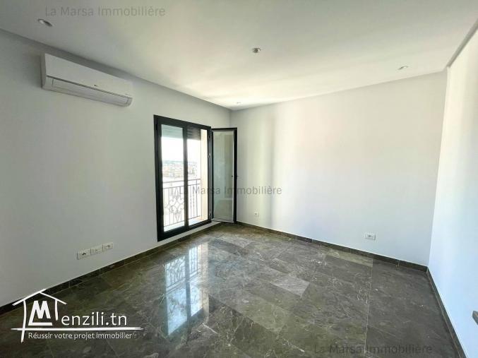 A Vendre appartement s2 neuf à La Marsa Plage