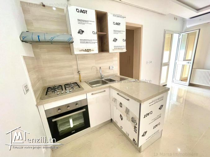 A Louer appartement s1 neuf à Gammarth