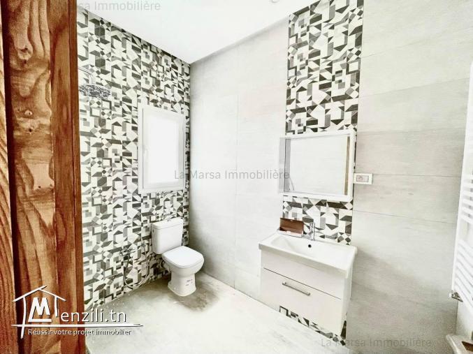 A Louer bel appartement s2 vue mer à La Marsa