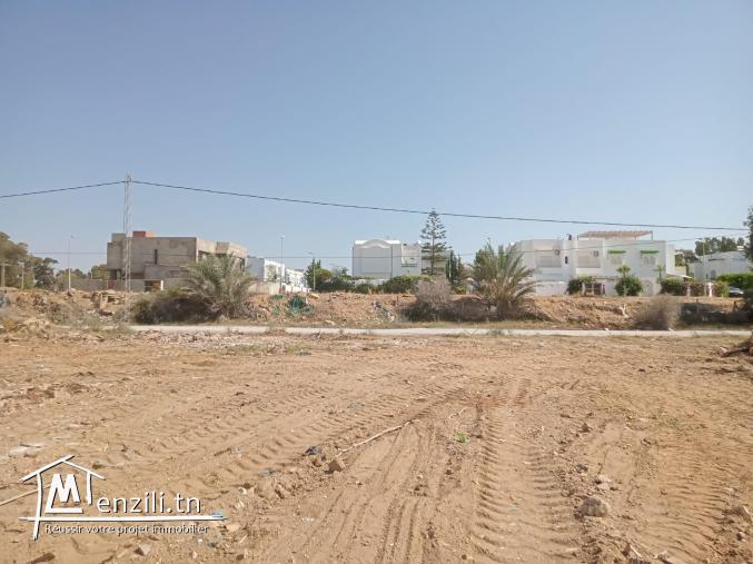 terrain constructible à hammamet sud pres de hotel alhambra