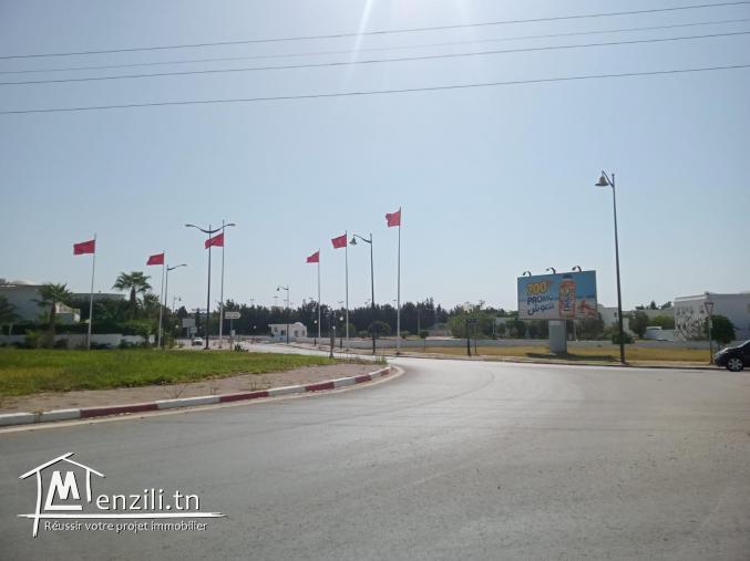 terrain constructible à hammamet sud pres de hotel alhambra
