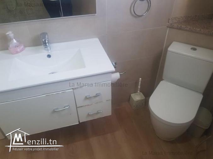 A Louer étage de villa s3 meublé au coeur de Marsa Ville